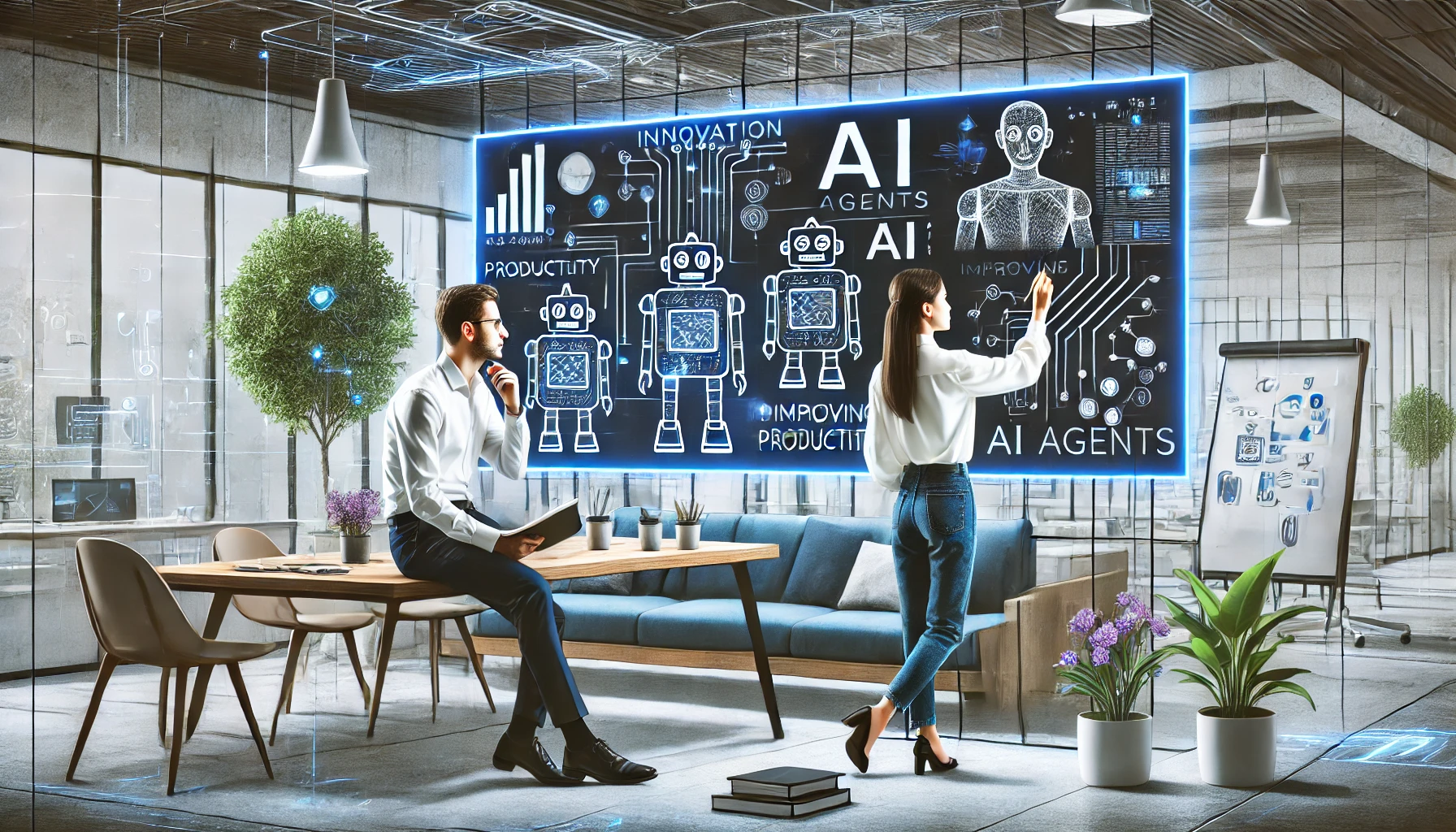 AI agents, modeling, coworking, thinking, AI usages