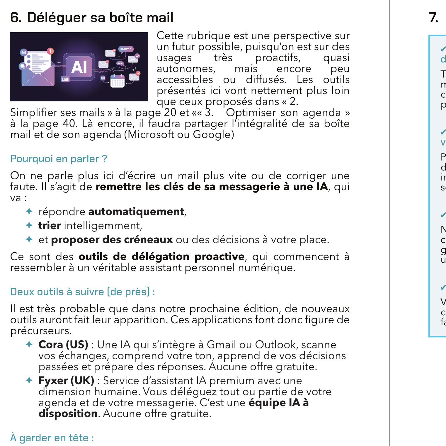 Les IA pour aller plus loin